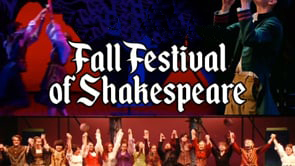 Fall Festival of Shakespeare Video